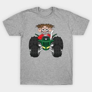 Offroad 4x4 Tractor Truck Cartoon T-Shirt